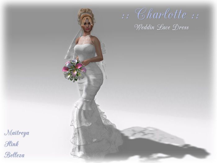 << Charm & Chic >> Charlotte Wedding Dress