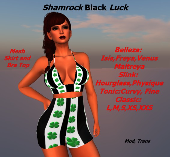 Shamrock Black Luck