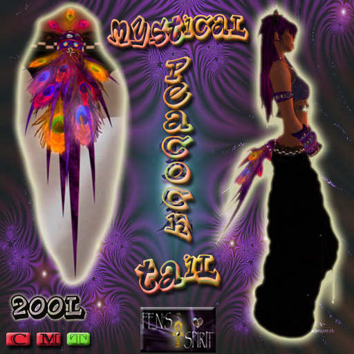 FEN'S SPIRIT MYSTICAL PEACOCK TAIL