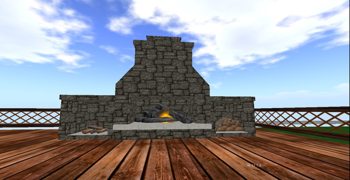 Outdoor Fireplace byGabe 