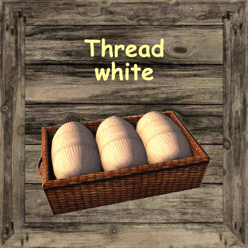 Storage Box Thread white