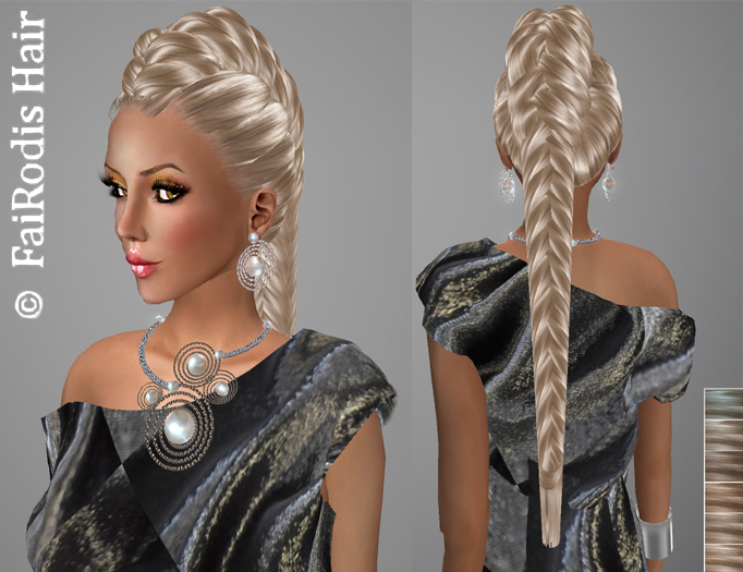 FaiRodis French  flexi braid hair light blonde2 pack