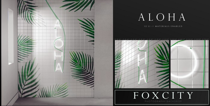 FOXCITY. Photo Booth - Aloha