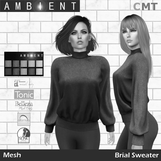 [AF] DEMO Mesh Brial Sweater (BOXED)