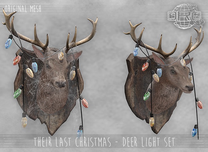 -DRD- Their Last Christmas - Deer Light Set (add)