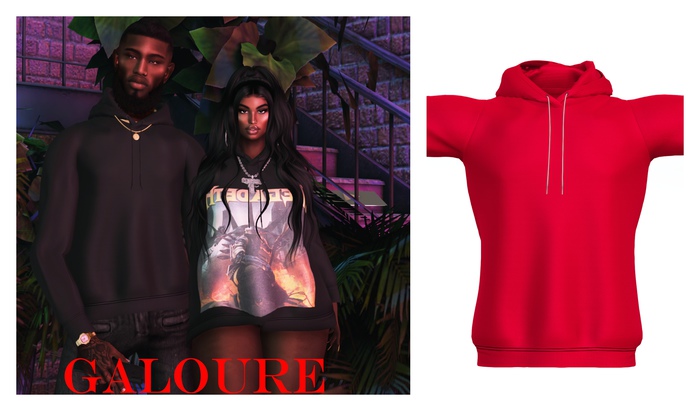 G // PointLess Hoodie - Red