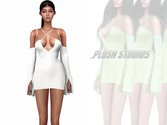 Plush Studios. Iza Neoprene Slit - 005