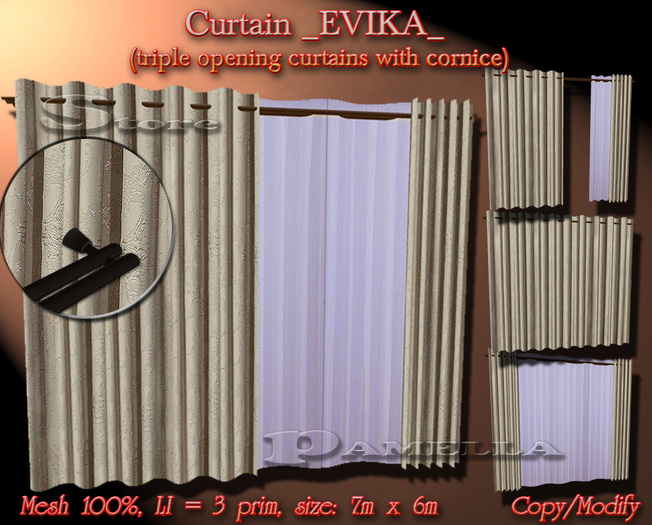 Curtain _Evika_- (BOX)