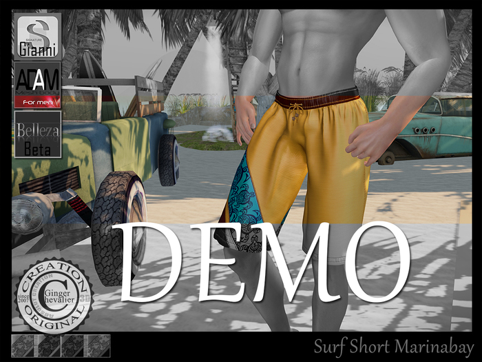 Surf Short MarinaBay DEMO "wear me"