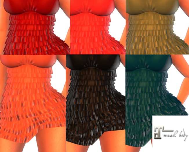 CD - DRESS RUFFLED MINI FATPACK  - Maitreya