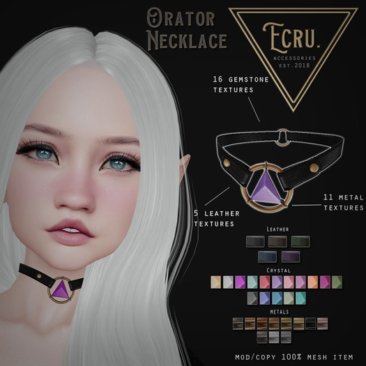 Ecru. Orator Necklace