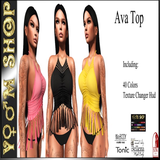 YM SHOP_Ava Top