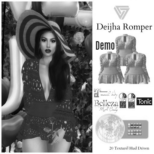 *Demo*Sevyn East Deijha Romper