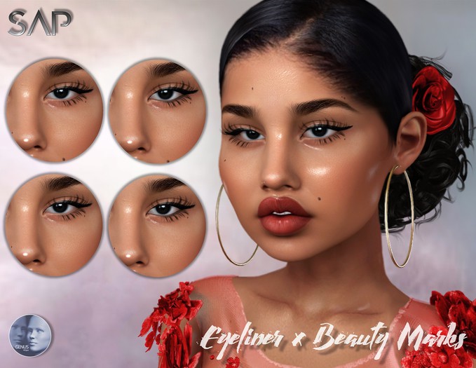 Sap ~ Eyeliner & Beauty Marks (Genus Project)