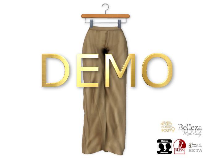 {amiable}Mesh Wide Leg Maxi Pants for Flat(DEMO)