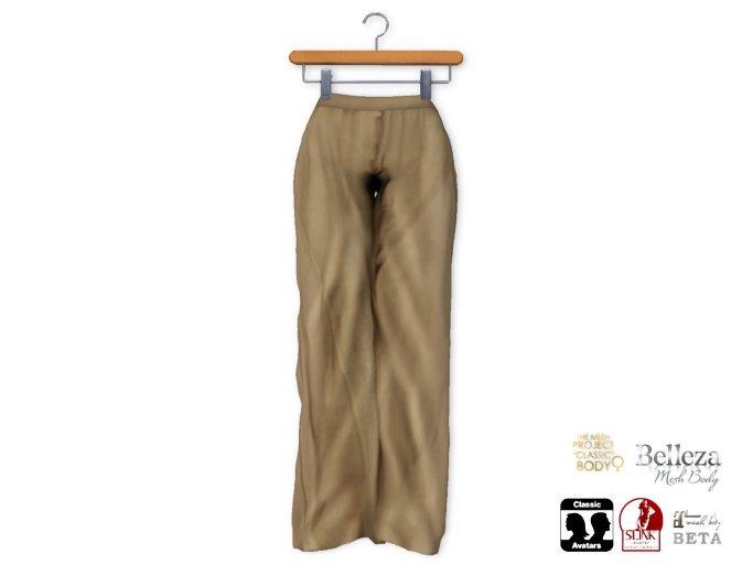 {amiable}Mesh Wide Leg Maxi Pants for Flat03