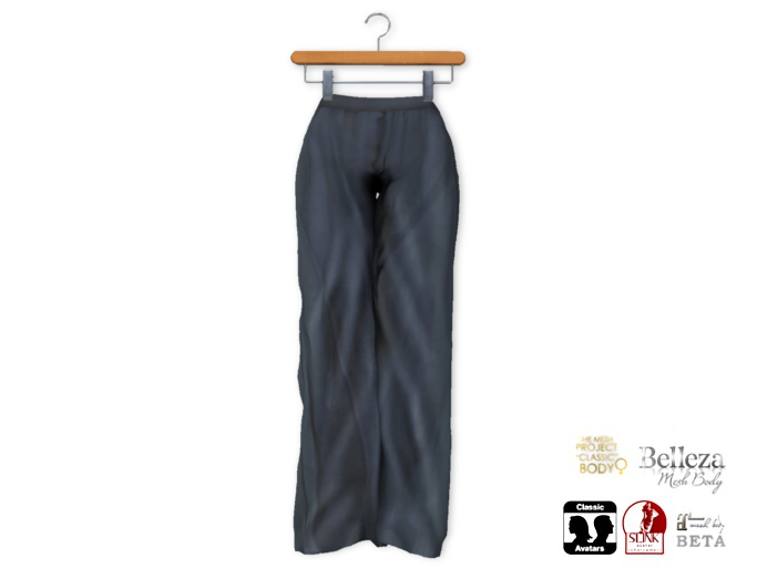 {amiable}Mesh Wide Leg Maxi Pants for Flat04