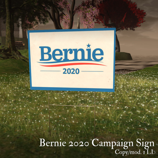 Second Life Marketplace - Bernie 2020 - Bernie Sanders 2020 Campaign ...