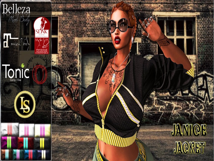 .~LS~JANICE JACKET / HUD 