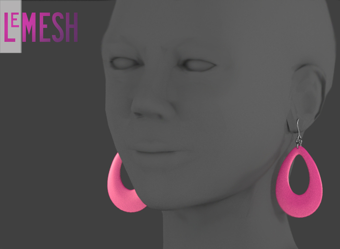 LeMESH - 80s earrings #2
