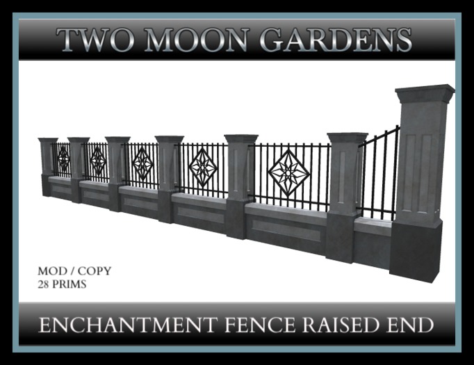TMG - ENCHANTMENT FENCE RAISED END*