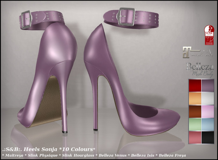 .:S&B:. Heels Sonja *10 Colours*