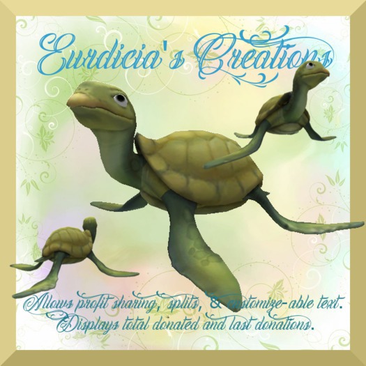 SEA TURTLE VENUE TIP JAR