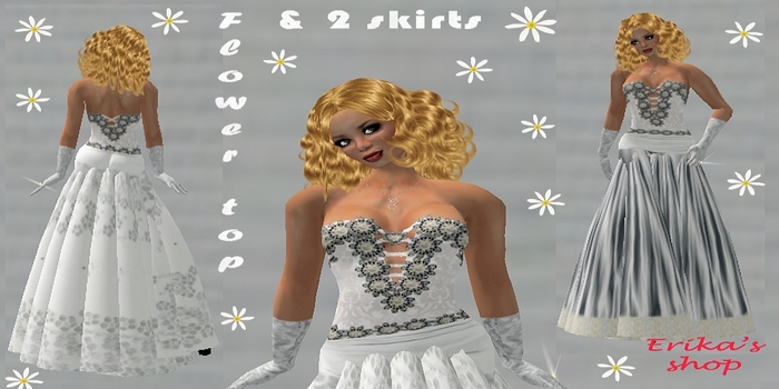 White dressx2
