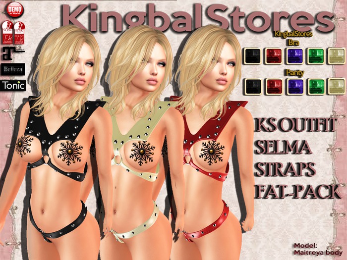 420 KS OUTFIT SELMA STRAPS FAT-PACK