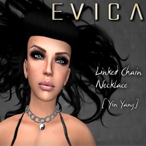 EVICA - Linked Chain Necklace - YinYang F