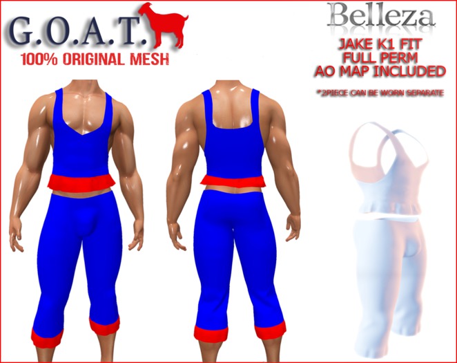 G.O.A.T. BELLEZA JAKE K1 FIT FULL PERM DEMO