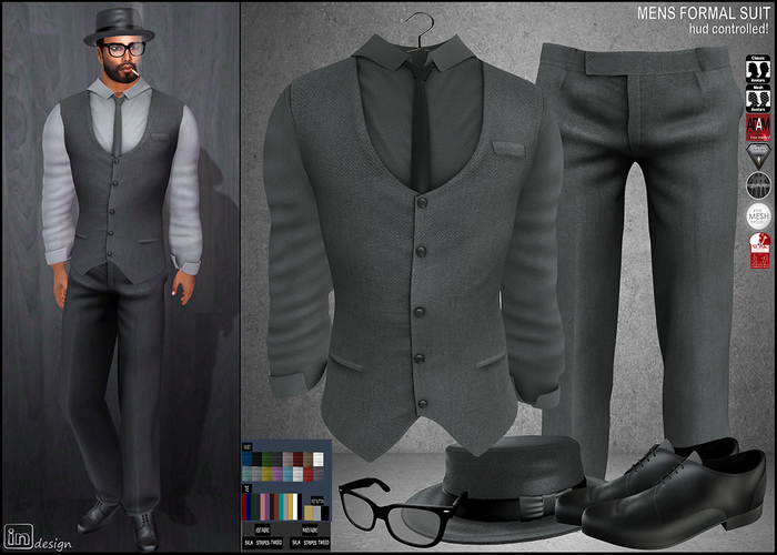 formal suit design