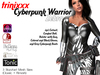 trinixxx Cyberpunk Warrior Suit Zebra