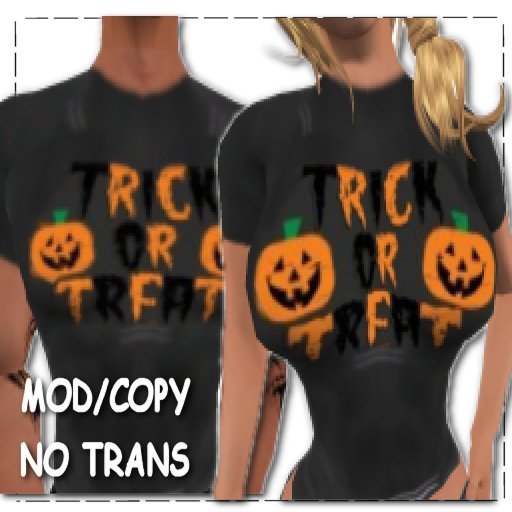 HALLOWEEN TREATS TSHIRT (MOD/COPY)