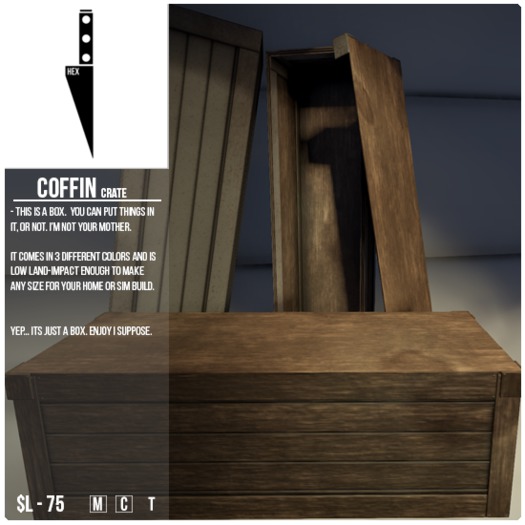 -HEX- Coffin Crate