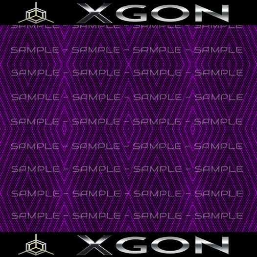 XGON - Linen burlap diamond purple seamless