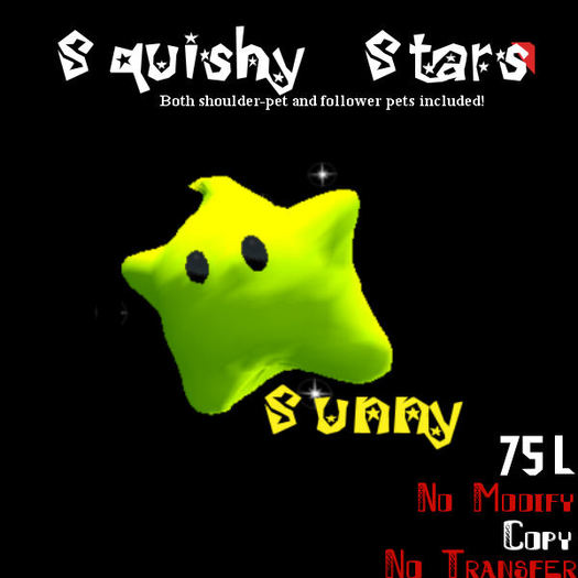 Squishy Star Sunny Box