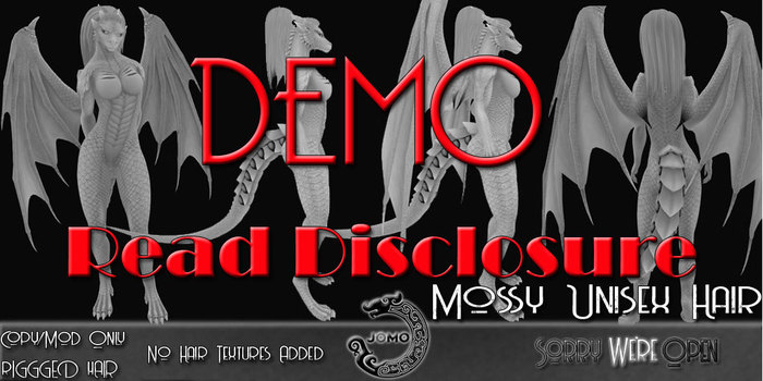 DEMO SWO Mossy Unisex Hair (wear me)