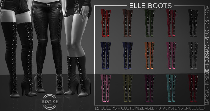 [JUSTICE DEMO] ELLE BOOTS