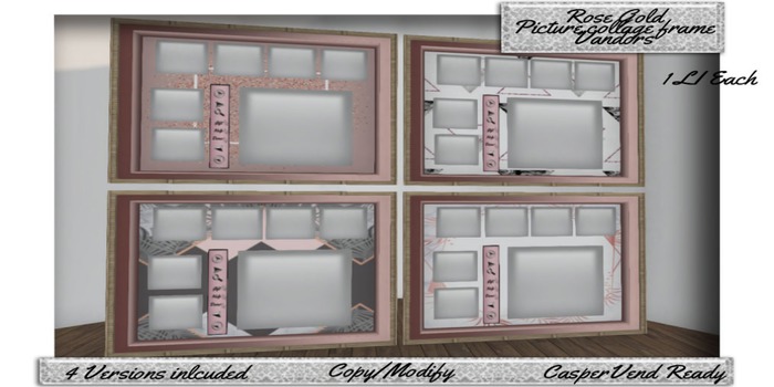 Rose Gold Vendor set
