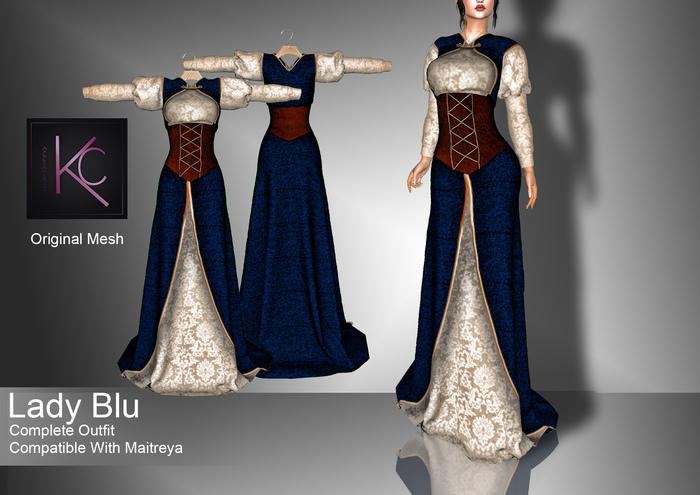 Kegel Clothing Lady Blu