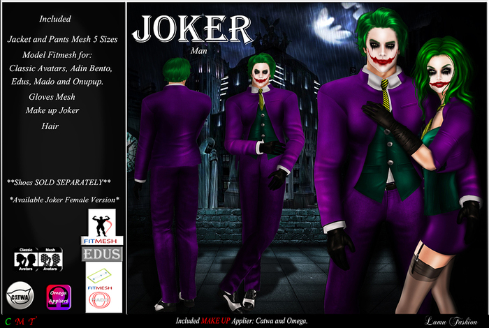 -Lamu Fashion-Outfit *Joker Man* DEMO