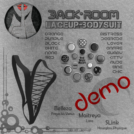 BodySuit LaceUp *DEMO*