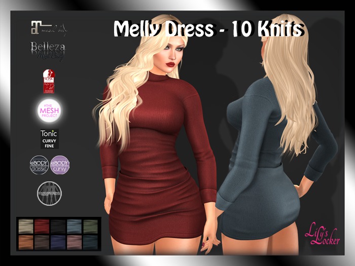 Lily's Locker - Melly Dress - Knits (wear to unpack)