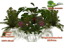 Lady's Garden -Tropical flowerbed  22 Prim