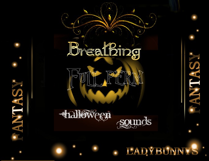 Bunny's Halloween Sounds-Scary Breathing Sound {Full Perm Sounds Effects}