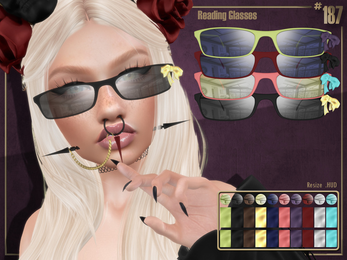 #187# Reading Glasses BOX (Add Me)