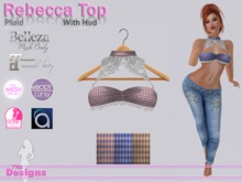 Rebecca Top With Hud Plaid