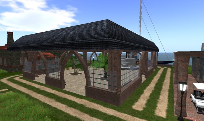 Courtyard redstone low prim