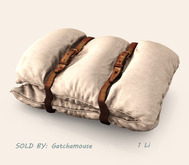 dust bunny . wanderlust . belted pillows